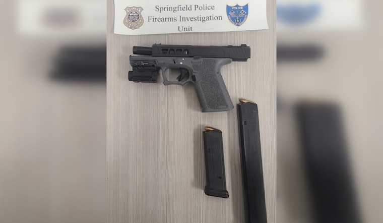 Springfield Police Seize Ghost Gun and Drugs, Arrest Two in Sweep Against Illegal Firearms and Substance Distribution