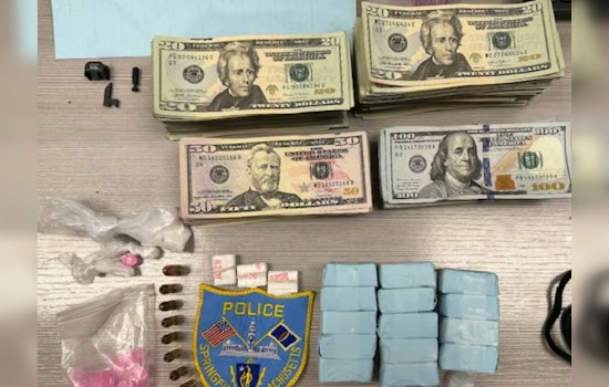 Springfield Police Seize Heroin, Cash, and Illegal Firearm Device, Man Charged After ShotSpotter Alert