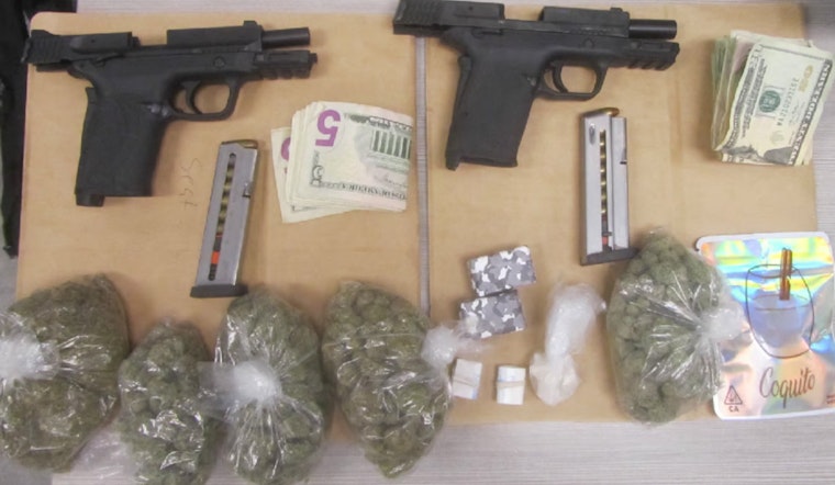 Springfield Police Seize Illegal Firearms and Drugs Following SUV Traffic Stop, Two 19-Year-Olds Charged
