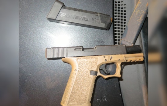 Springfield Police Seize Loaded Ghost Gun During Traffic Stop, Two Arrested Including Juvenile