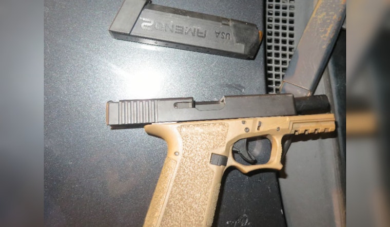 Springfield Police Seize Loaded Ghost Gun During Traffic Stop, Two Arrested Including Juvenile