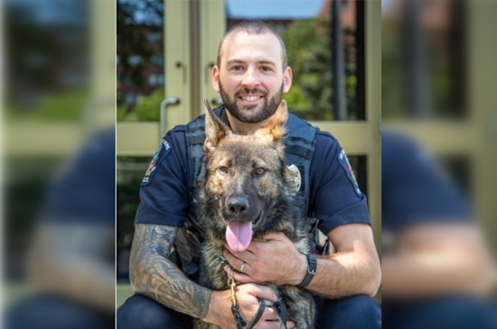 St. Louis Park Welcomes K9 Maverick to the Force in Official Swearing-In Ceremony