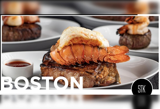 STK Steakhouse Ignites Boston's Back Bay with New Chic Dining Experience and Live DJ Atmosphere
