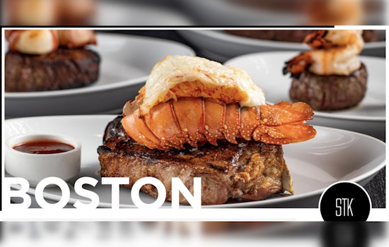 STK Steakhouse Ignites Boston's Back Bay with New Chic Dining Experience and Live DJ Atmosphere