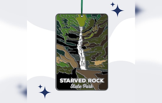 Support Illinois Parks This Holiday Season with Starved Rock Commemorative Ornaments