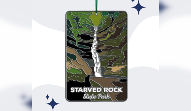 Support Illinois Parks This Holiday Season with Starved Rock Commemorative Ornaments