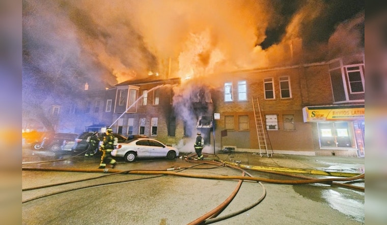 Teen and Woman Critically Injured as Fire Engulfs Chicago Apartment Building