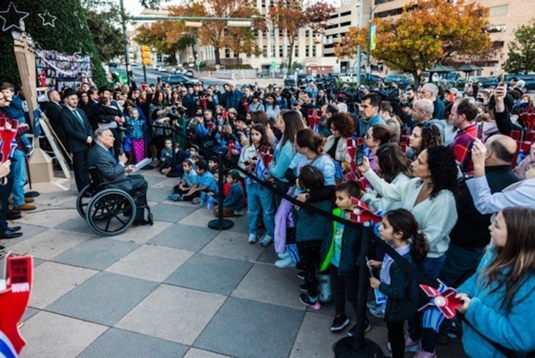 Texas Governor Greg Abbott Honors Hanukkah, Stands with Israel Amid Conflict