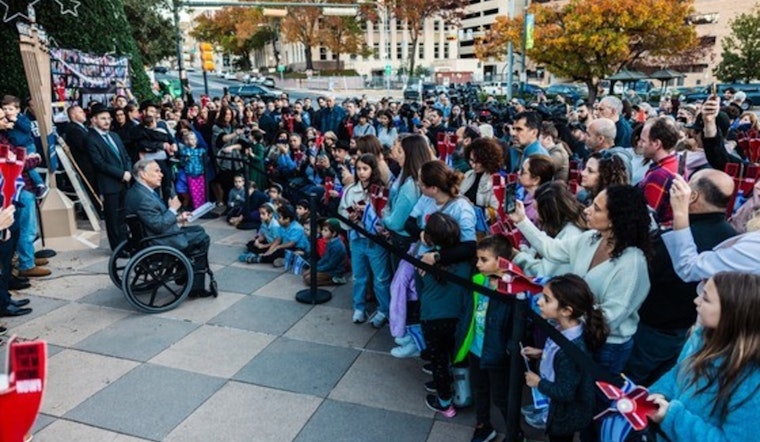 Texas Governor Greg Abbott Honors Hanukkah, Stands with Israel Amid Conflict