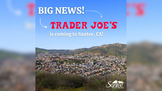 Trader Joe's Confirms New Location Coming to Santee, Exciting Local Shoppers and Spicing Up San Diego's Grocery Scene