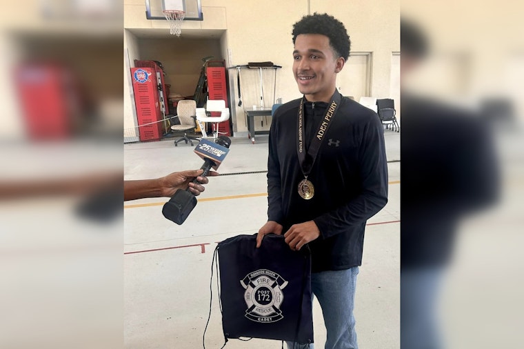 Transitioning From Heroics to Scholarships as Florida Teen Rescuer Secures a Full-Ride to the Fire Academy