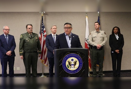 United Front in California, Ventura, Santa Barbara Cops Rally with Rep. Carbajal to Choke Fentanyl's Lethal Tide!