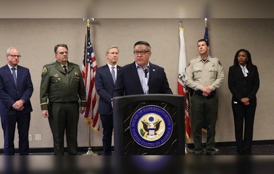 United Front in California, Ventura, Santa Barbara Cops Rally with Rep. Carbajal to Choke Fentanyl's Lethal Tide!