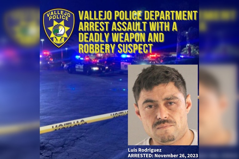 Vallejo Citizens Cuff Crook After Duel Downtown Heists