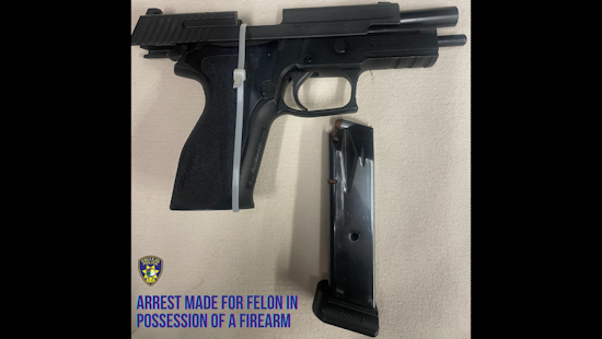 Vallejo Man with Prior Record Arrested for Possession of Loaded, Stolen Gun after Traffic Stop