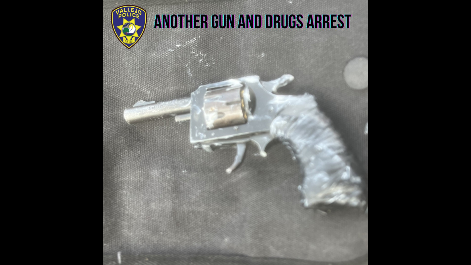 Vallejo Police Seize Guns and Drugs, Suspect with Violent History