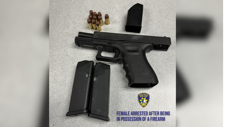 Vallejo Woman Detained for Unlicensed Driving and Possession of Firearm After Traffic Stop