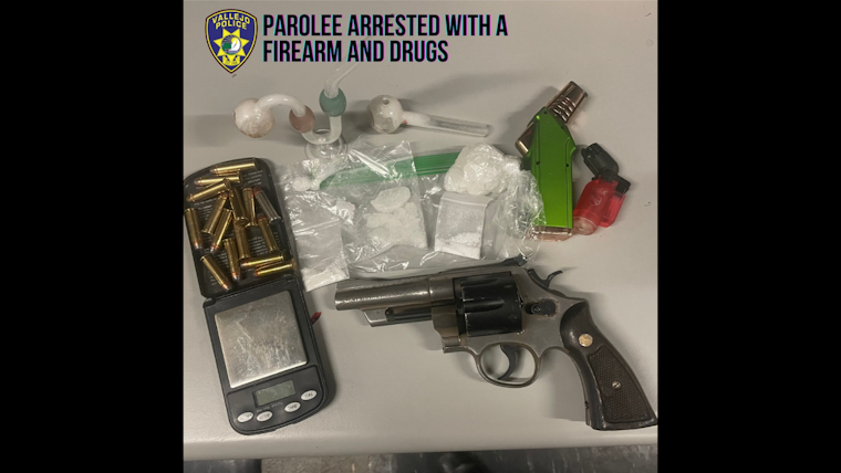 Vallejo Woman's Vigilance Leads to Arrest of Armed Parolee with Drugs and Unregistered Firearm
