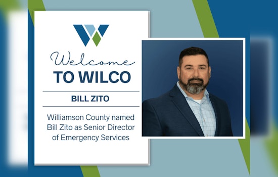 Williamson County Appoints Bill Zito as New Emergency Services Senior Director