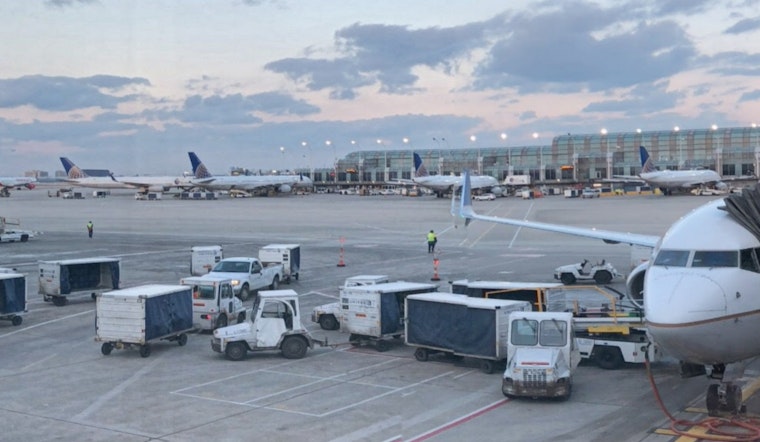 Wingtips Clipped as Two Planes Make Contact on O'Hare Airport Tarmac in Chicago