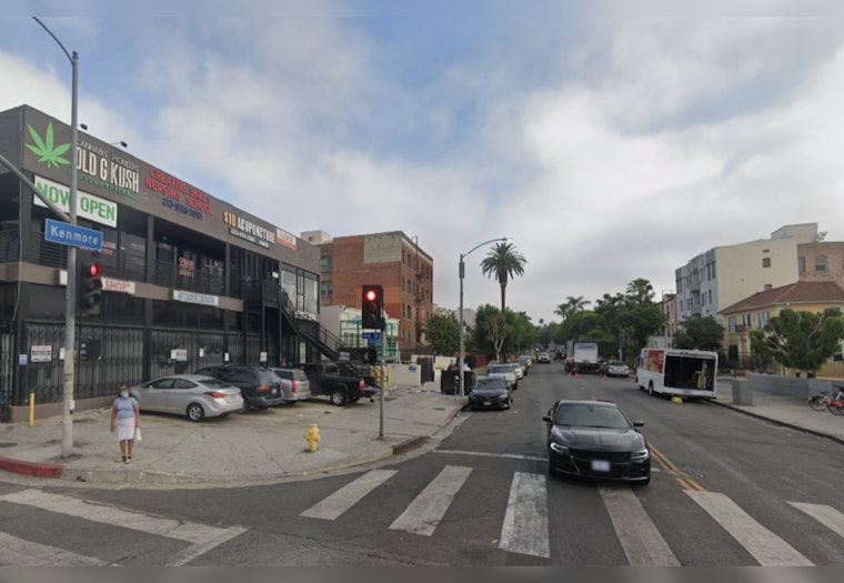 Woman Accused of Assault in Olympic Division Standoff on L.A. Streets, LAPD Fires Shots