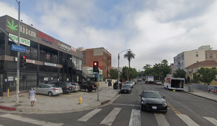 Woman Accused of Assault in Olympic Division Standoff on L.A. Streets, LAPD Fires Shots