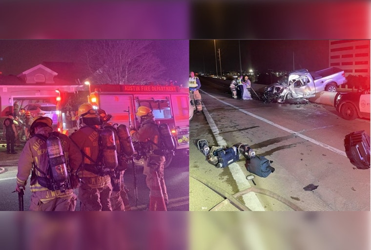 Wrong-Way Driver Causes Serious Injury Collision and Residential Fire Erupts in Northwest Austin