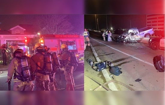 Wrong-Way Driver Causes Serious Injury Collision and Residential Fire Erupts in Northwest Austin