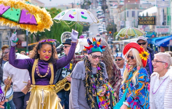 Mardi Gras Parade brings a taste of New Orleans' biggest party to North Beach