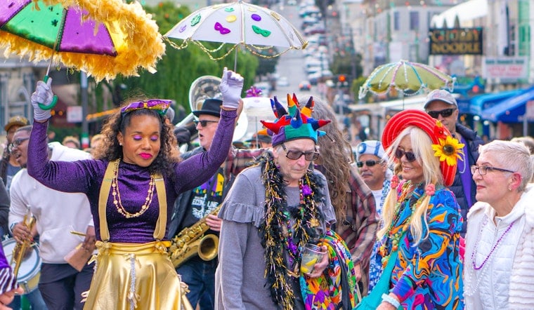 Mardi Gras Parade brings a taste of New Orleans' biggest party to North Beach