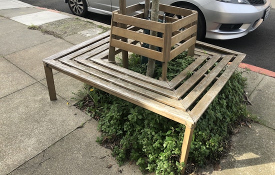 City Hall inexplicably declares war on lovely Bernal Heights sidewalk benches