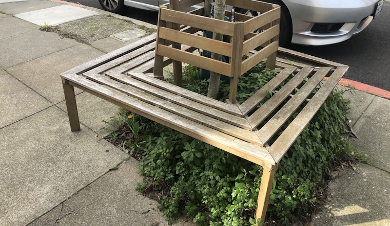 City Hall inexplicably declares war on lovely Bernal Heights sidewalk benches