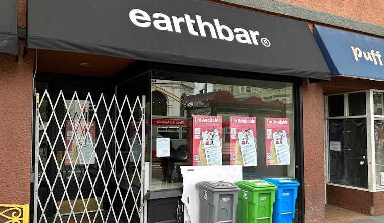 Castro juice & smoothie shop Earthbar shutters after 6 years