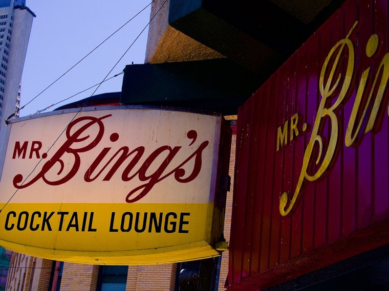 Mr. Bing’s gets Legacy Business recommendation, along with Love On Haight, the Blue Light, and others