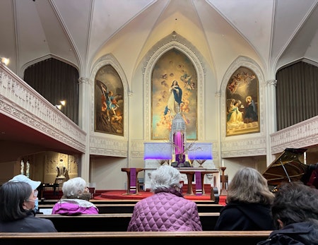 Feed your soul with a free musical lunch break at Old Saint Mary's Cathedral