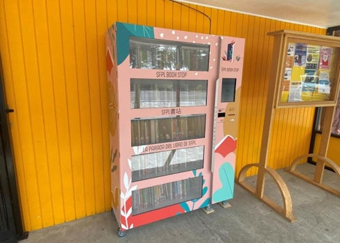 Treasure Island gets an SF Public Library Branch, which is basically a kiosk