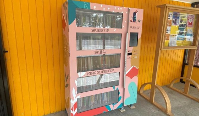 Treasure Island gets an SF Public Library Branch, which is basically a kiosk