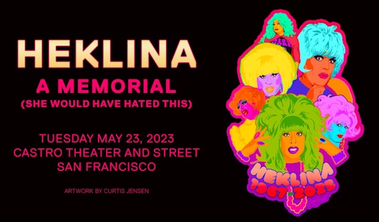 Memorial for drag icon Heklina expanded with Castro St. closure