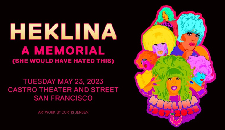 Memorial for drag icon Heklina expanded with Castro St. closure