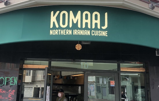 Northern Iranian restaurant Komaaj now open in former Good Frikin’ Chicken space