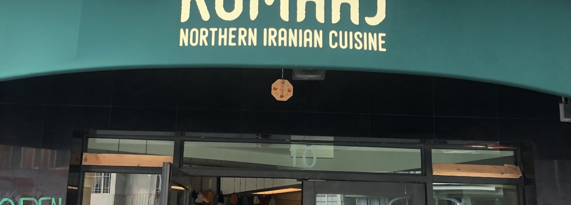 Northern Iranian restaurant Komaaj now open in former Good Frikin’ Chicken space