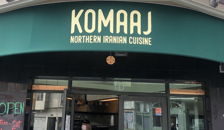 Northern Iranian restaurant Komaaj now open in former Good Frikin’ Chicken space