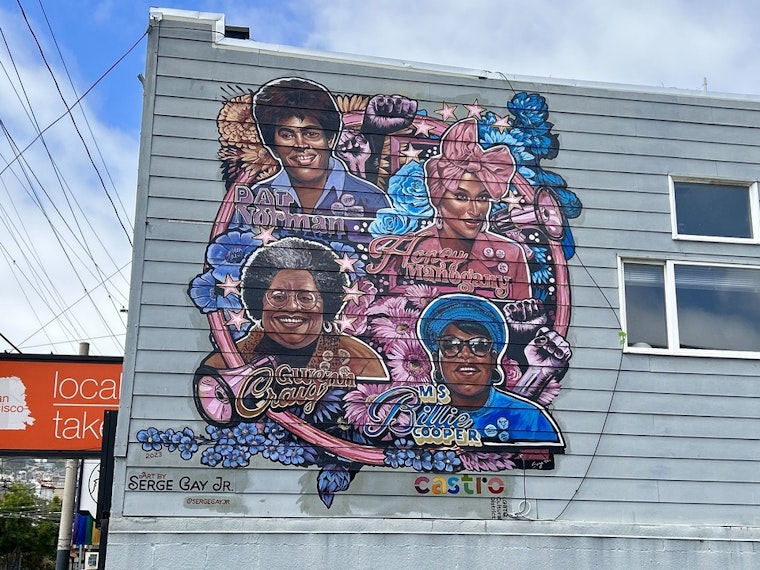 Castro Mural 'Circle of Change' Honors Lesbian & Transgender Black Women Activists