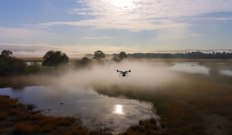 Drones deployed in Santa Clara County to combat West Nile & rising mosquito population