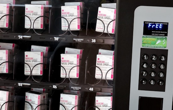 Free Narcan vending machines on Bay Area university campuses seek to combat opioid overdoses