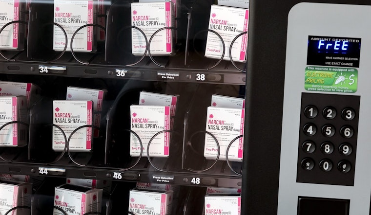 Free Narcan vending machines on Bay Area university campuses seek to combat opioid overdoses