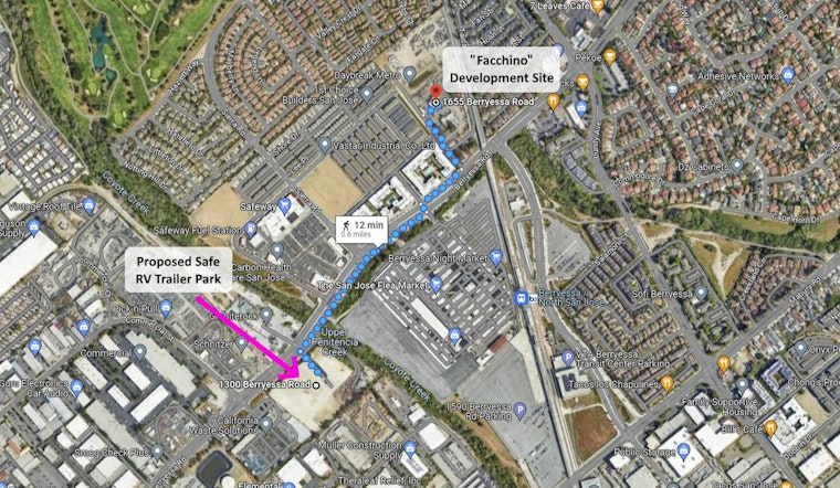 Largest RV Trailer Park Could Sprout 0.6 Miles From New Luxury Development on Berryessa Road in San Jose