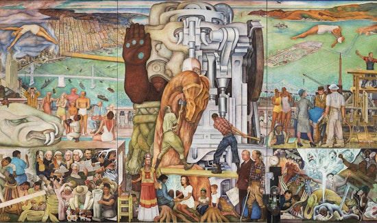 Plans afoot to return Diego Rivera mural to City College, make it visible from the street