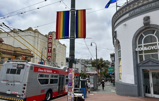 Castro Merchants Awarded $50K Grant to Replace Rainbow Banners & Support Art Walk