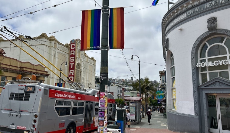 Castro Merchants Awarded $50K Grant to Replace Rainbow Banners & Support Art Walk
